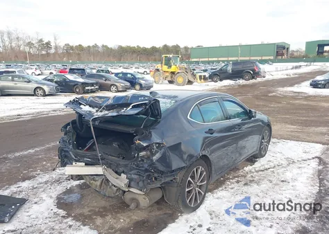 2016 Acura Tlx V6 Advance z USA, uszkodzony, nr VIN 19UUB3F79GA001087